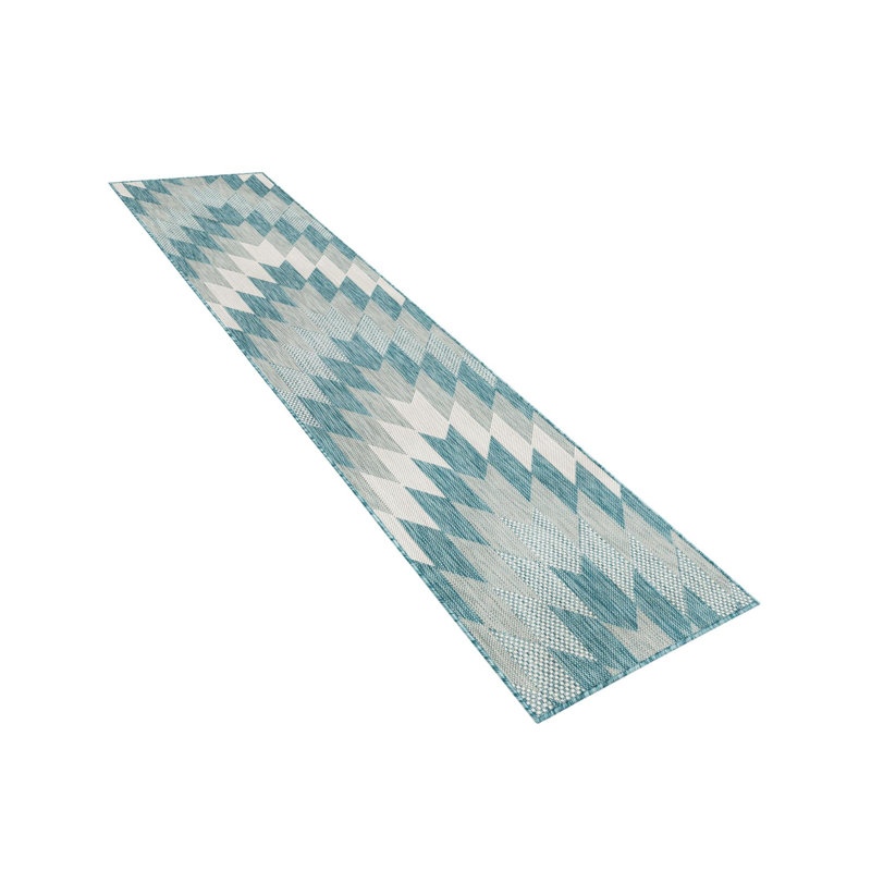 Blox Hower Indoor/Outdoor Area Rug, Runner 2' x 4'1"