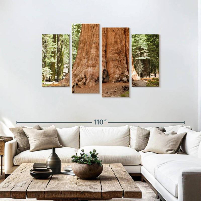 Harnek Ancient Sequoia Tree, 48" H x 75" W