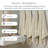 Willow 50 Pieces Washcloth Towel Set – 100% Combed Cotton, Premium Quality 630 GSM, Ivory, Ultra-Soft & Highly Absorbent (50 Wash Towels)-1122078607-1122078611