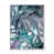 Toile avec cadre flottant blanc