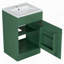 Armoire de rangement pour salle de bain avec tablette de porte et tablette réglable-29085060
