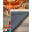 Nouvelle Collection Digital Print Cotton-Polyester Orange Blue Moroccan Rug-1557716038