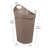 Plastic Rolling Laundry Hamper with Handles-73312124