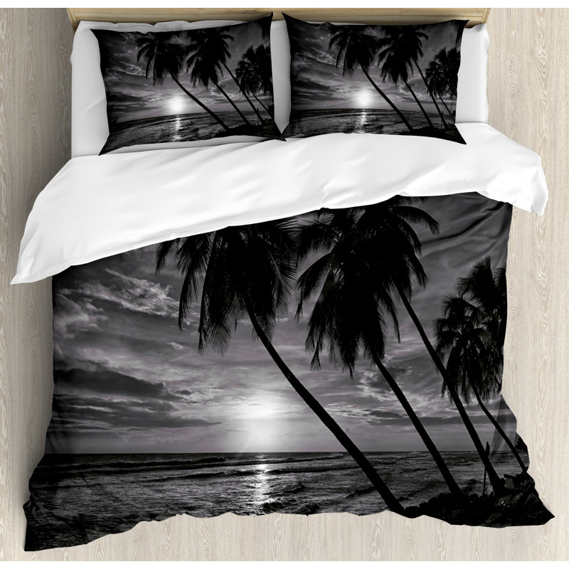 Coastal Duvet Cover, King Duvet Cover + 2 King Shams