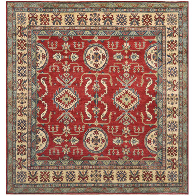 One-of-a-Kind 8'1" X 8'6" Wool Area Rug in