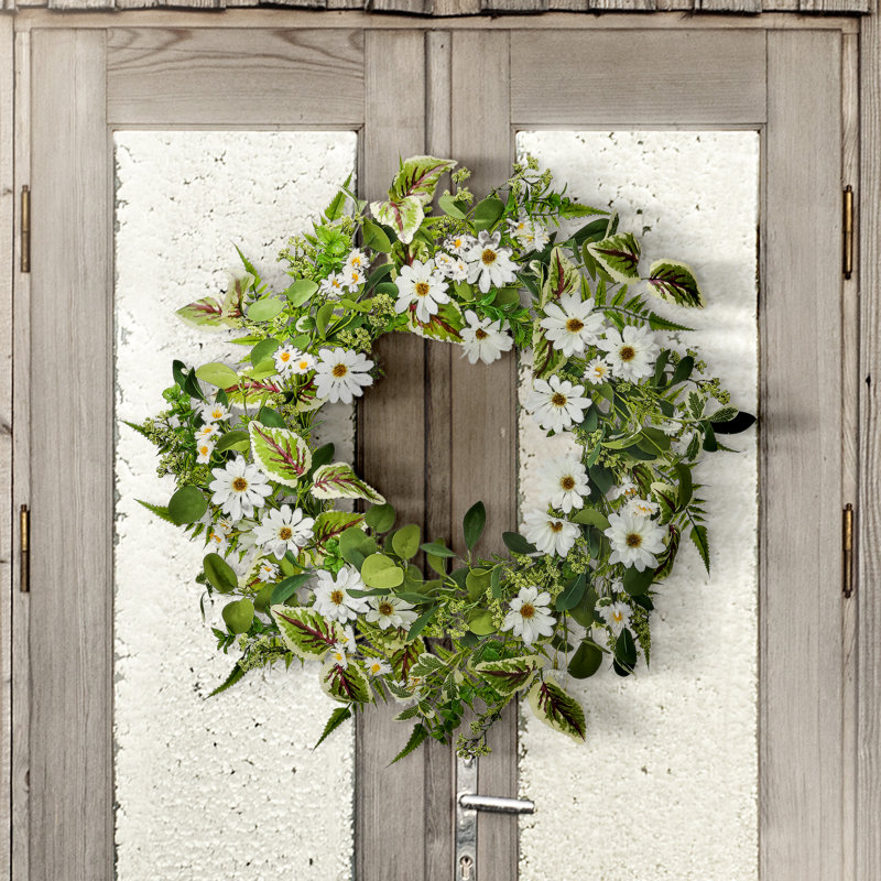 Faux Polyester 24'' Wreath