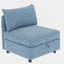 Causeuse modulaire avec rangement, design Mid-Century moderne pour petits espaces et agencements de pièces polyvalents-103979954