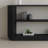 Modern 59" Console Table - Slim Sofa Table with Triple Open Shelves - Curved Fluted Design-641148605