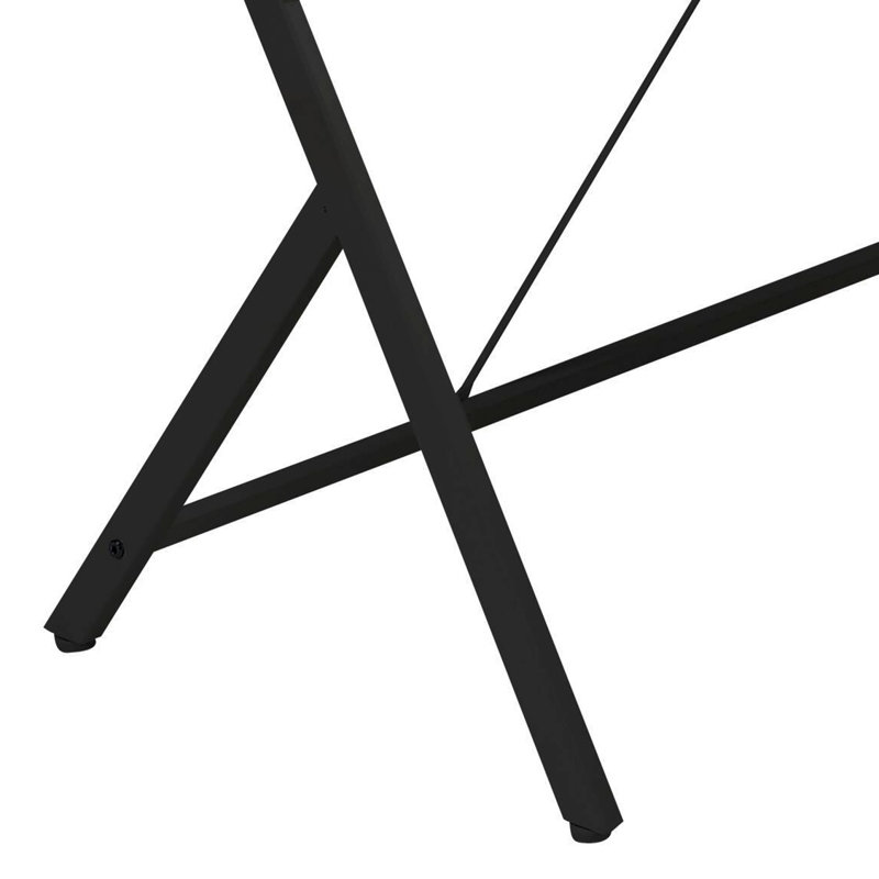 Bureau d'ordinateur Dazenus Finish, Noir