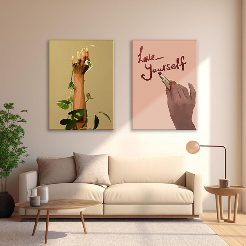 2 Piece Wrapped Canvas Print