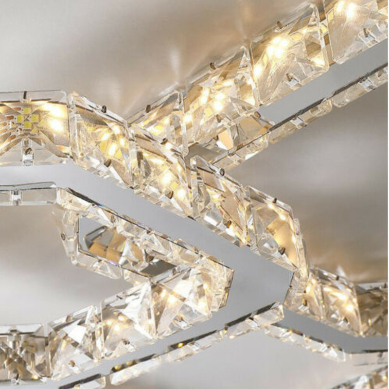 Kiam 1 - Light Crystal LED Chandelier