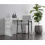 Upholstered Stool with Metal Frame
