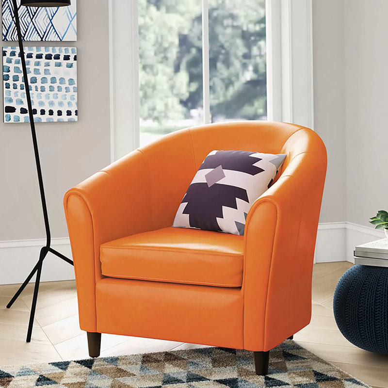 Fauteuil club en similicuir