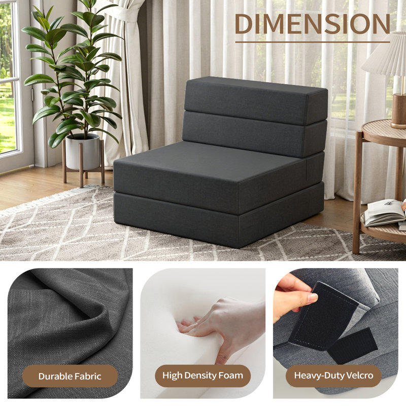 Rilie Sofa Bed, Black, 1
