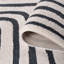 Loft Modern Curved Line Living Room Area Rug and Runner Soft Pile-124621673-124621670