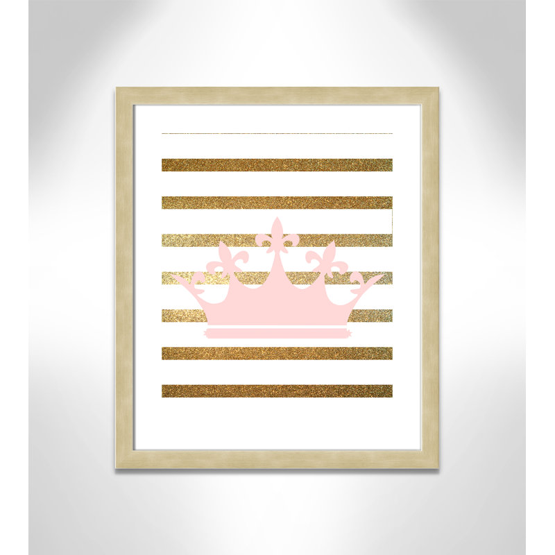 Fairy Tale Fairytale 4, impression sur papier, H 26,5 po x l 22,5 po x P 0,63 po, Encadré plat champagne