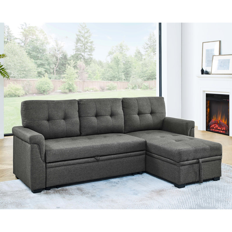 Lit modulaire en U. Convertible et confortable. Housse en tissu chenille. Rembourrage en mousse haute. Cadre. Deux coussins amovibles pour une vie confortable. Mécanisme de conversion facile.
