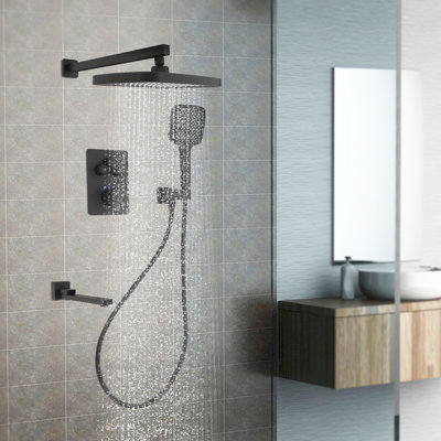 Complete Shower System with Digital Display
