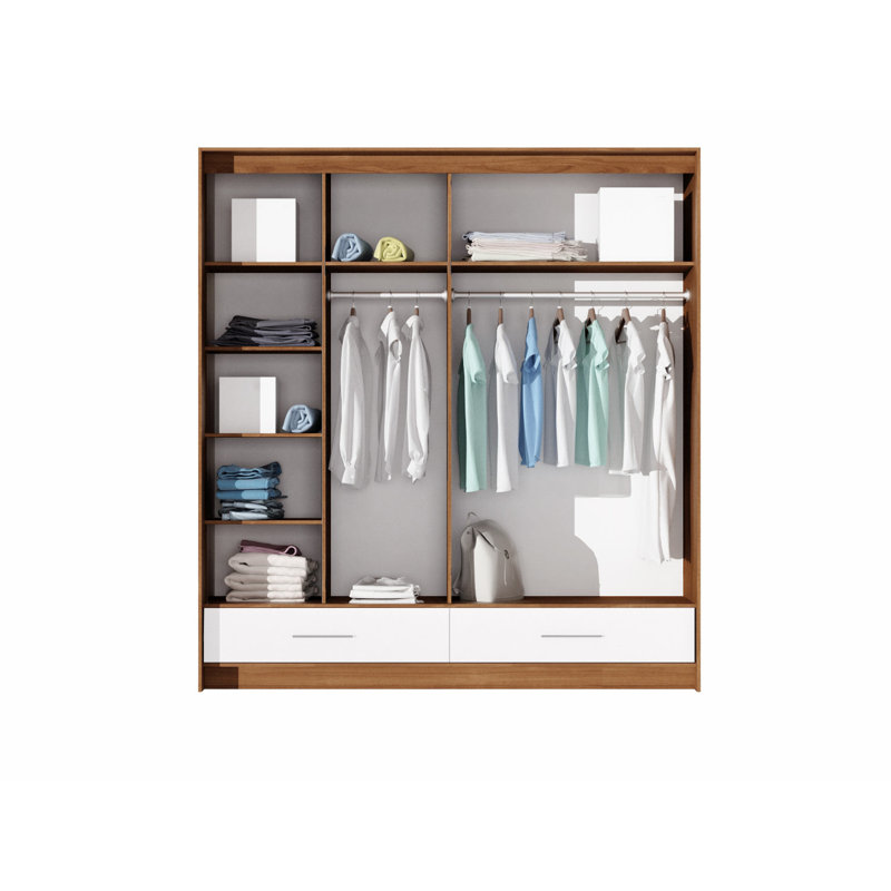 Bonnielee Manufactured Wood Wardrobe