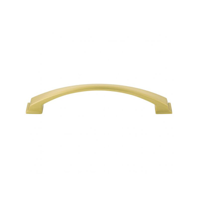 Roman Arch Pull, Brushed Gold, 3 3/4"