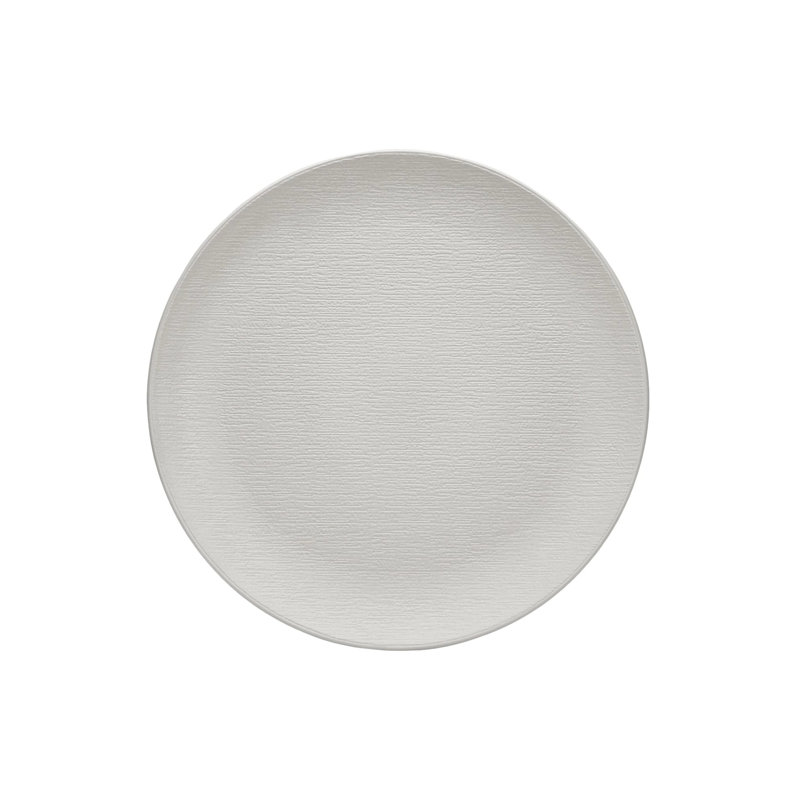 Assiette plate Trama, Gris foncé