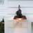 Adali 12"W Motion Sensor Iron Wall Light