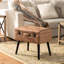 Tabouret de coiffeuse en bois massif Coleridge-841957947