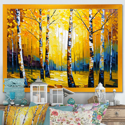 " Golden Birch Woods I "
