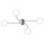 Aaliyah Glass Semi Flush Mount