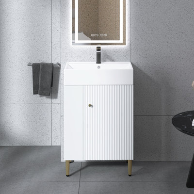 Khairi Bathroom Vanity with Top