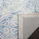 Oakton Hand Tufted Wool/Cotton/Latex Oriental Rug in Ivory/Blue