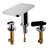 2-handle Bathroom Faucet-38784380
