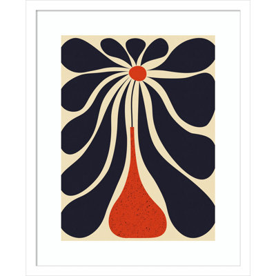 Lazy Flower Print by Alisa Galitsyna