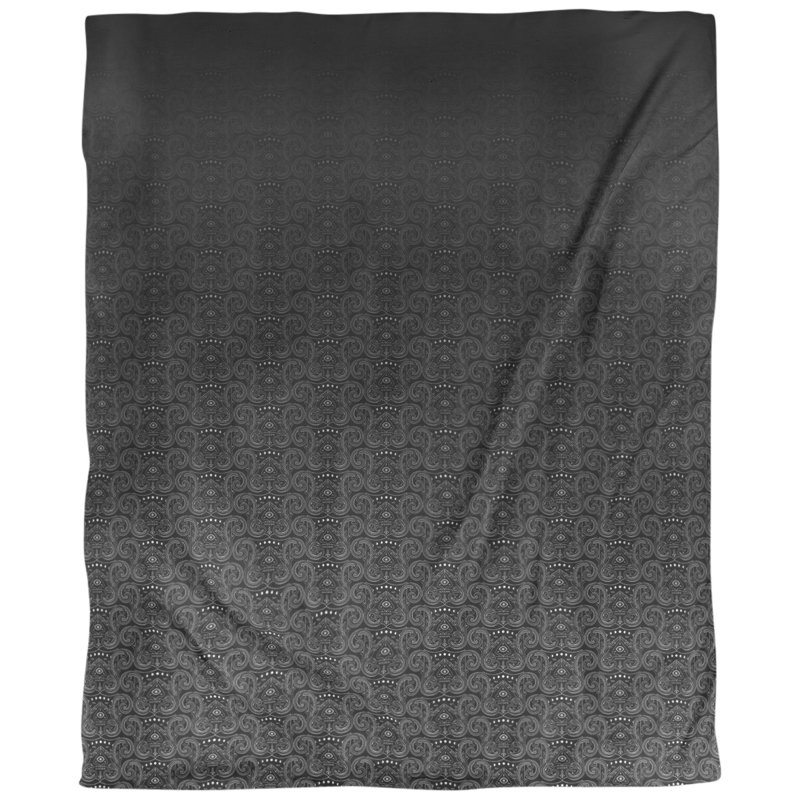 Troisième tissu oculaire, Alternance de blanc, L 54 po x l 36 po, Lin huître palazzo