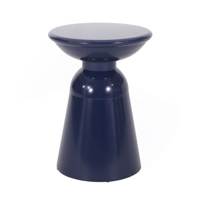 Outdoor Metal End Table -Large