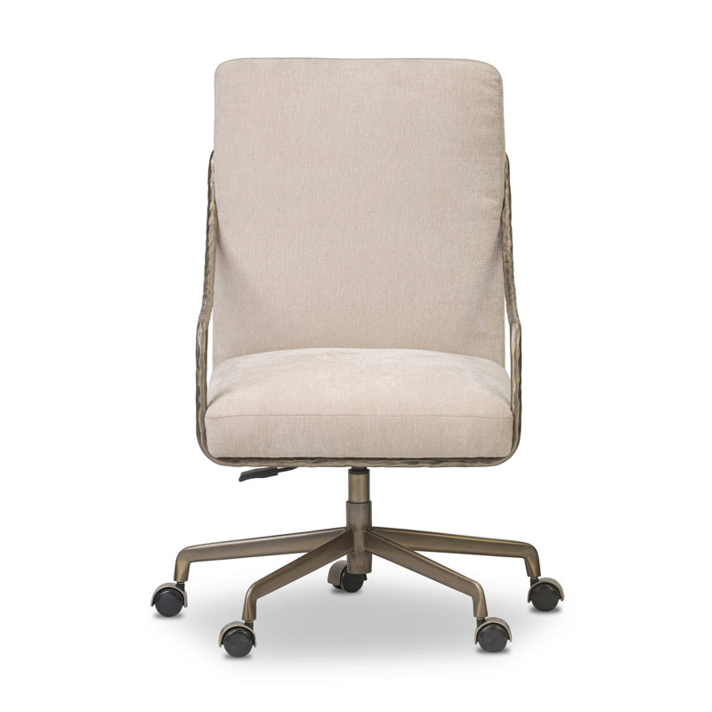 Alonzo Desk Chair-Blamont Cream, Blamont Cream