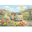 Papier peint ensoleillé soleil printanier pastel-1985903347-1985903342