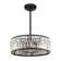 Peysley 23" 6-Light Fandelier with Remote Control