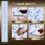 Adhésif mural auto-adhésif amovible floral l 17,7 po x H 118 po Peel and Stick-129496417