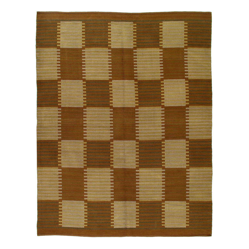 Scandinavian reversible rug 7'8"X 9'9"