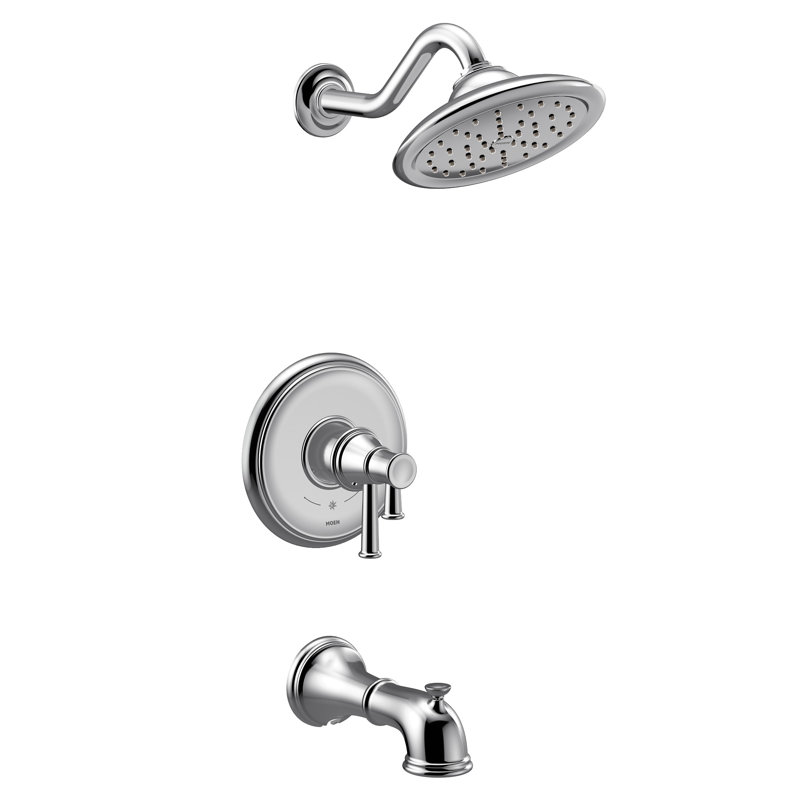 Belfield M-CORE 4-Series Eco-Performance Tub And Shower Trim , Valve Required, Chrome
