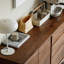 All Solid Wood Simple Retro Sideboard