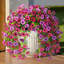 Paquet de 2 fleurs artificielles d'extérieur résistantes aux rayons UV, arbustes de verdure pour jardin extérieur, jardin, porte d'entrée, jardinière, décoration printemps-été-1226758751
