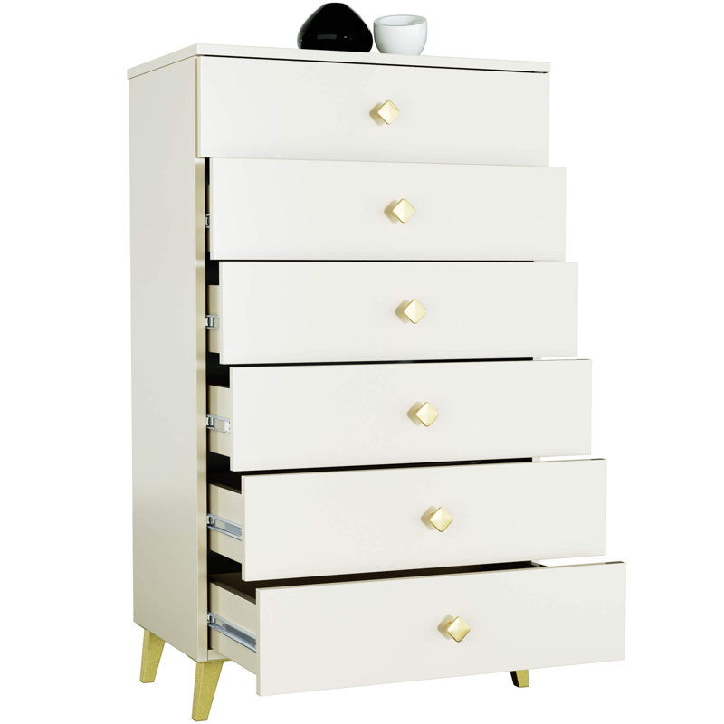 Allyne Particle Board Rectangle Storage Unit Accent Chest