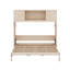 Lit escamotable double avec armoires