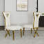 Ensemble de table de salle à manger avec chaises en chenille-2060300209-2060300223