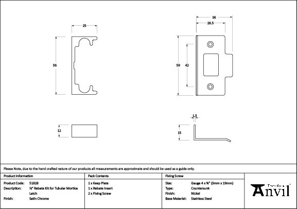 Product Dimensions