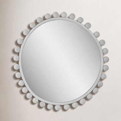 Suzie Metal Round Wall Mirror