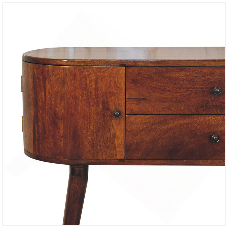 Solid Wood Grove Chestnut Console Table