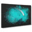Boat Passing Over The Ocean In Corfu Greece - Wrapped Canvas-56648530